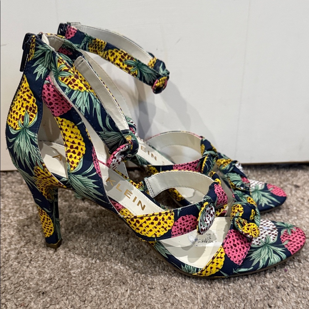 Anne Klein Women's Colorful Patterned Sandals - Picture 3 of 5